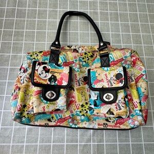 Disney World Graphic Print Shoulder Bag